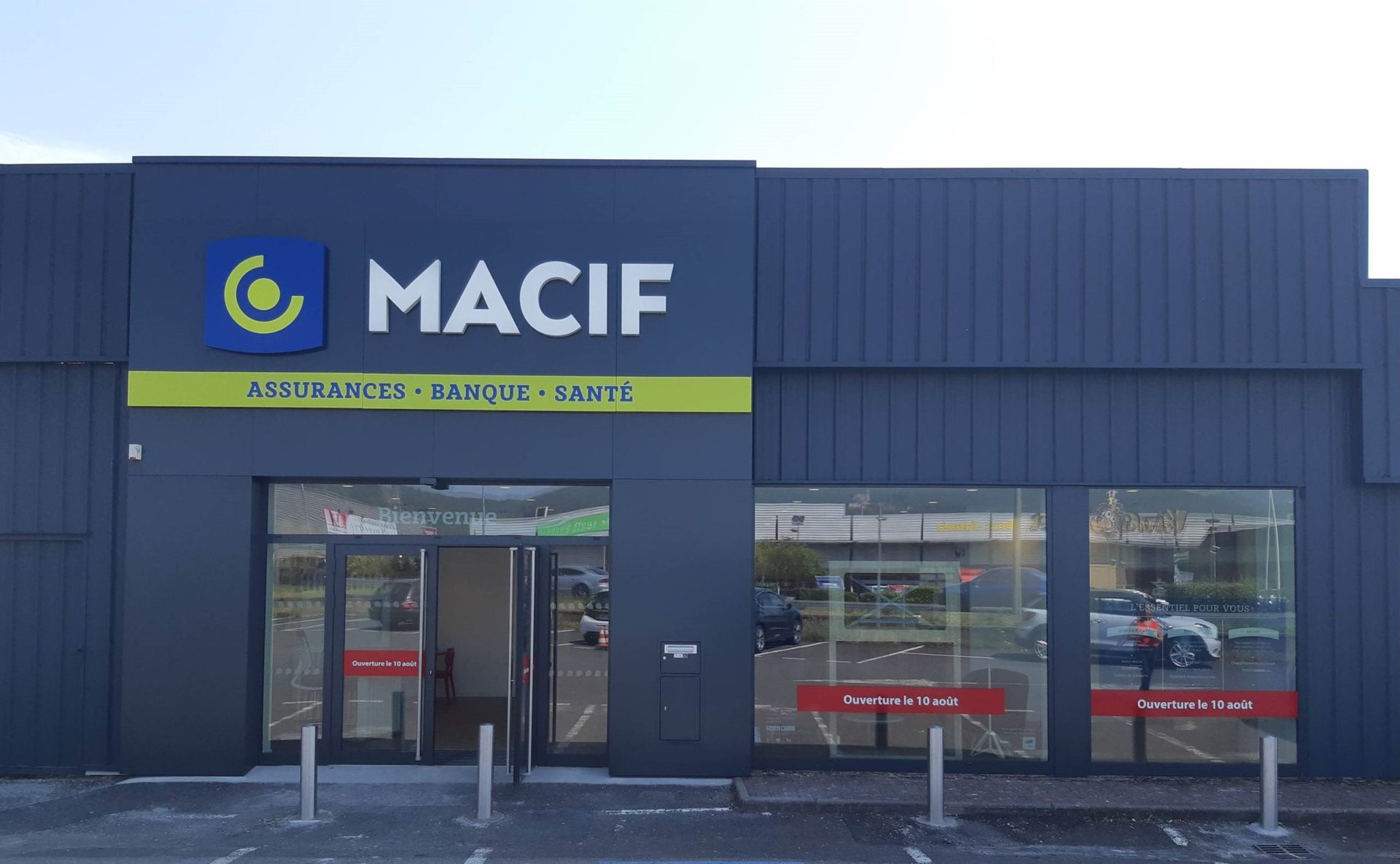 Macif enseigne et signalétique Macif enseigne et signalétique