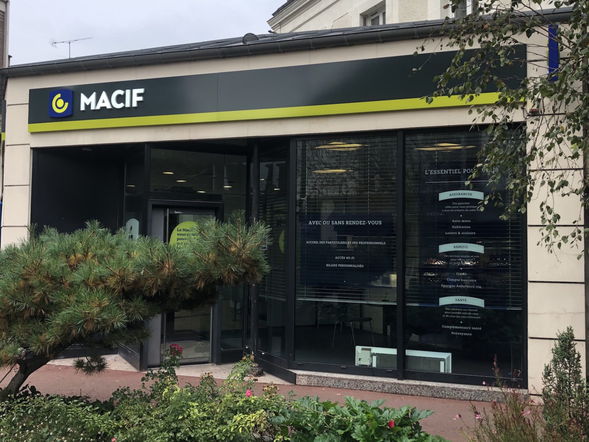 SIGNALL MACIF Enseigne agence Macif